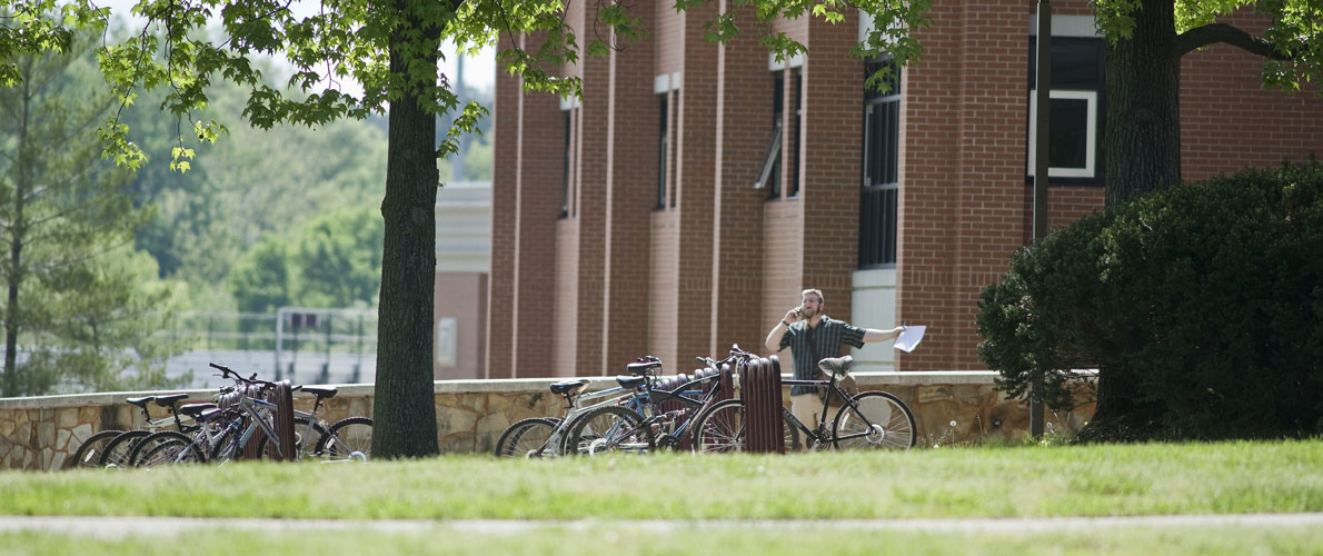 Student on Campus